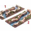 * 1 Pz Fiume 32X13X3Cm