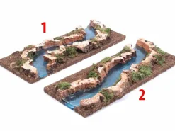 * 1 Pz Fiume 32X13X3Cm