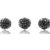 LEMAX Alberelli Rotondi In Setole Set Da 3 Mini - Rounde Bristle