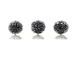 LEMAX Alberelli Rotondi In Setole Set Da 3 Mini - Rounde Bristle