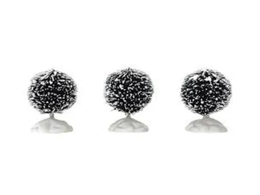 LEMAX Alberelli Rotondi In Setole Set Da 3 Mini - Rounde Bristle