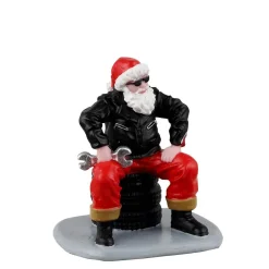 LEMAX Babbo Natale Meccanico - Cool Santa