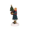 LEMAX Bambina Con Albero Di Natale - The Tiniest Tree
