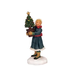 LEMAX Bambina Con Albero Di Natale - The Tiniest Tree