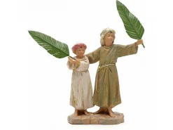 FONTANINI Bambini Con Palme 12Cm In Resina (F-46)