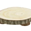 * Base In Legno Rotonda Dia.35Cm Con Piede