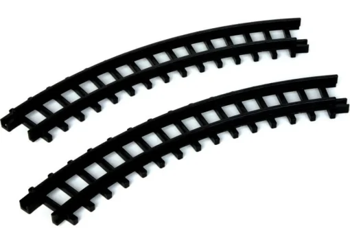 LEMAX Binari Rotaie Curve Per Treno - Curved Track For Christmas Express 2Pz
