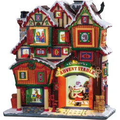 LEMAX Calendario Dell'Avvento - Dasher'S Advent Stable