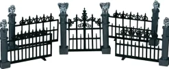LEMAX Cancelli Con Gargoyle - Gargoyle Fence, Set Of 5