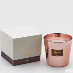 * Candela Profumata Allure 13.5Xh12Cm Rosa