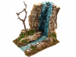 * Cascata Con Inizio Fiume 10X10X12Cm
