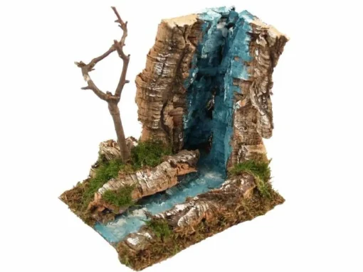 * Cascata Con Inizio Fiume 10X10X12Cm