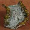 * Cascata Curva Sx Per Presepe 27,5X14X4Cm