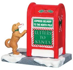 LEMAX Cassetta Postale Di Babbo Natale - Santa'S Mailbox