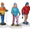 LEMAX Ciaspolatori - Snowshoe Walkers, Set Of 3