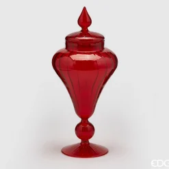 * Contenitore Per Caramelle Bonbon 17X36Cm Rosso