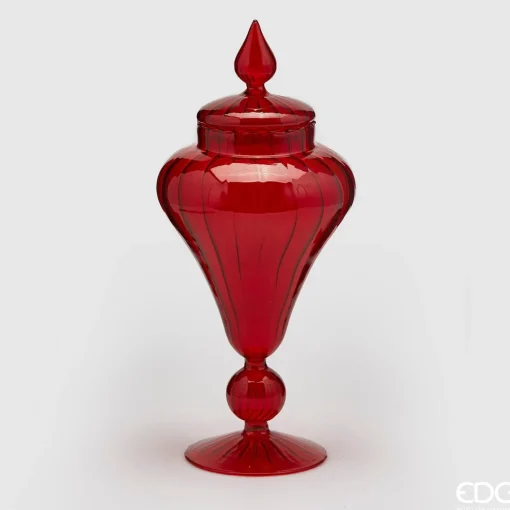* Contenitore Per Caramelle Bonbon 17X36Cm Rosso