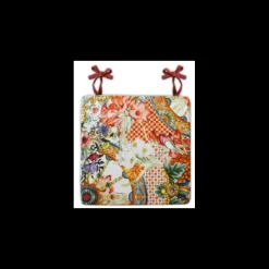 * Cuscino 2Pz Da Sedia Rosso - Coral