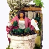 * Donna Che Arrostisce Carciofi Con Movimenti 10Cm