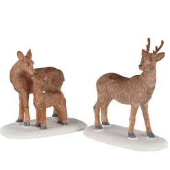LEMAX Famiglia Renne - Deer Family Set Di 2