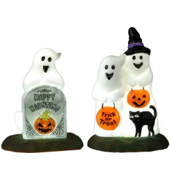 LEMAX Fantasmi Di Halloween Illuminati - Happy Halloween Ghosts