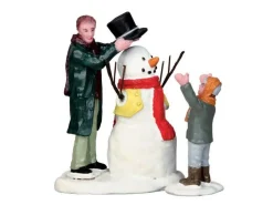 LEMAX Fare Il Pupazzo Di Neve - Sharp Dressed Snowman, Set Of 2