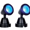 LEMAX Faretti Blu - Round Spot Light Set Of 2