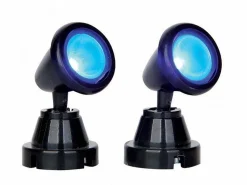 LEMAX Faretti Blu - Round Spot Light Set Of 2