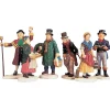 LEMAX Figurine Gente Del Villaggio - Village People Set Da 6