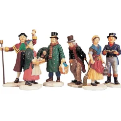 LEMAX Figurine Gente Del Villaggio - Village People Set Da 6