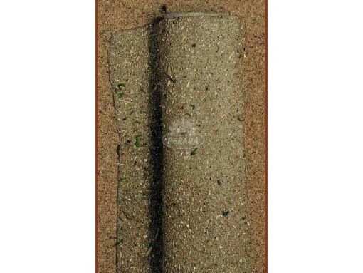 * Foglio Carta Con Terra Chiara Cm. 70X50 Per Presepe