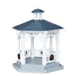LEMAX Gazebo Con Decorazioni Natalizie - Plastic Gazebo With Decorations