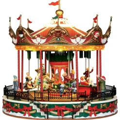 LEMAX Giostra Con Movimento E Suono - Santa Carousel