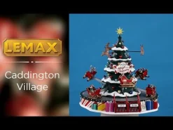 LEMAX Giostra Delle Renne - Santa'S Sleigh Spinners