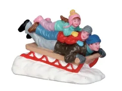 LEMAX In Slittino Con Papa - Sledding With Dad
