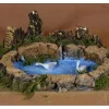 * Lago Con Anatre 15X10Cm