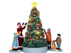 LEMAX L'Albero Di Natale - The Village Tree Set Of 3