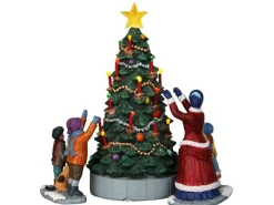 LEMAX L'Albero Di Natale - The Village Tree Set Of 3