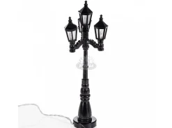 * Lampione Con 4 Luci A Batteria H 11 Cm Per Presepe