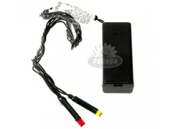 * Led Effetto Fuoco A Batteria Per Presepe Rosso E Giallo