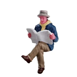 LEMAX Leggendo Il Giornale - Reading Morning Papers