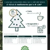 * Luci Di Natale 300 Led Bianco / Verde 8 Giochi Di Luce