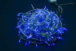 * Luci Di Natale 300 Led Blu 8 Giochi Di Luce