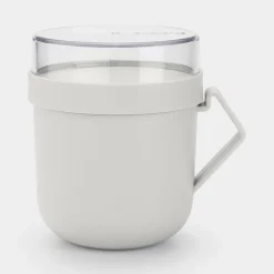BRABANTIA Make&Take Tazza In Ceramica 0,6L Light Grey