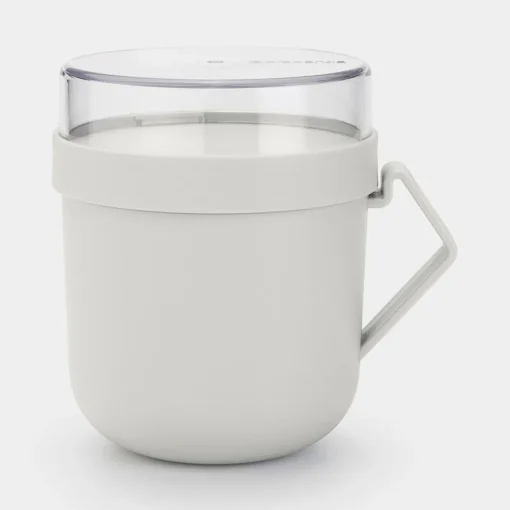 BRABANTIA Make&Take Tazza In Ceramica 0,6L Light Grey