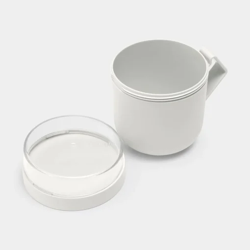 BRABANTIA Make&Take Tazza In Ceramica 0,6L Light Grey