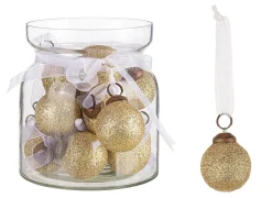 * Mini Pallina Champagne Con Fiocco 2,5Xh2,5Cm