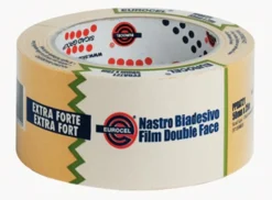 * Nastro Biadesivo Eurocel Plastificato Mm50 25Mt Per-Moquette E Passatoie