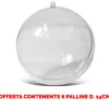 * Offerta 6 Palline In Plexiglass Divisibile O14Cm