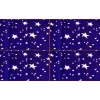 * Offerta 4 Rotoli Carta Cielo Metallizzata Stelle Argento 70X100Cm